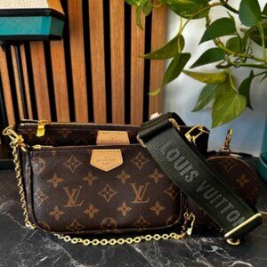 Louis Vuitton Multi pochette Accessories Version Khaki